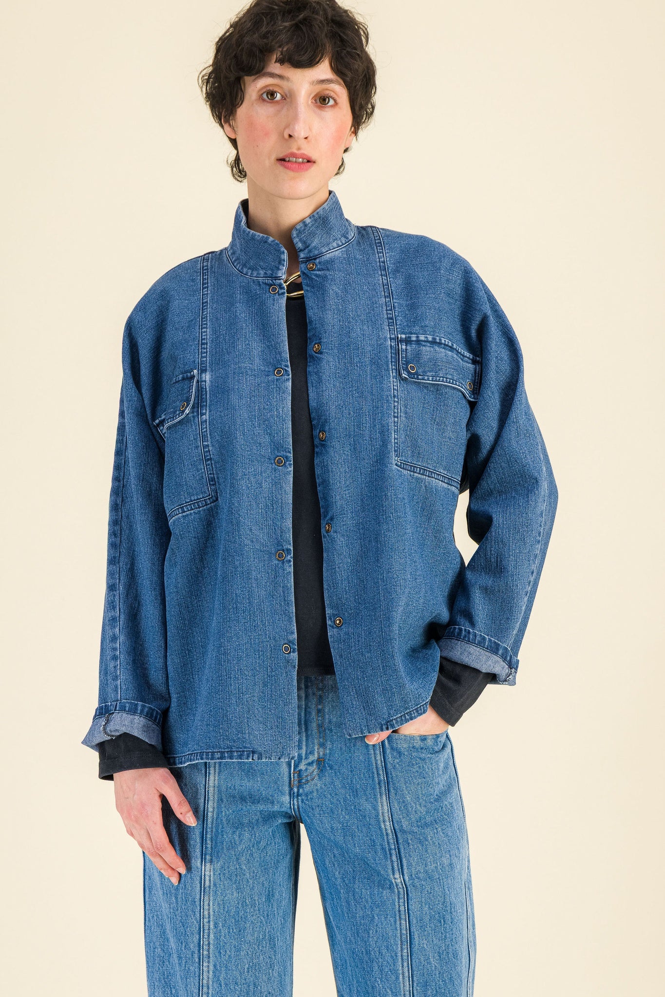 Chemise chambray femme Milla - SIXSOEURS