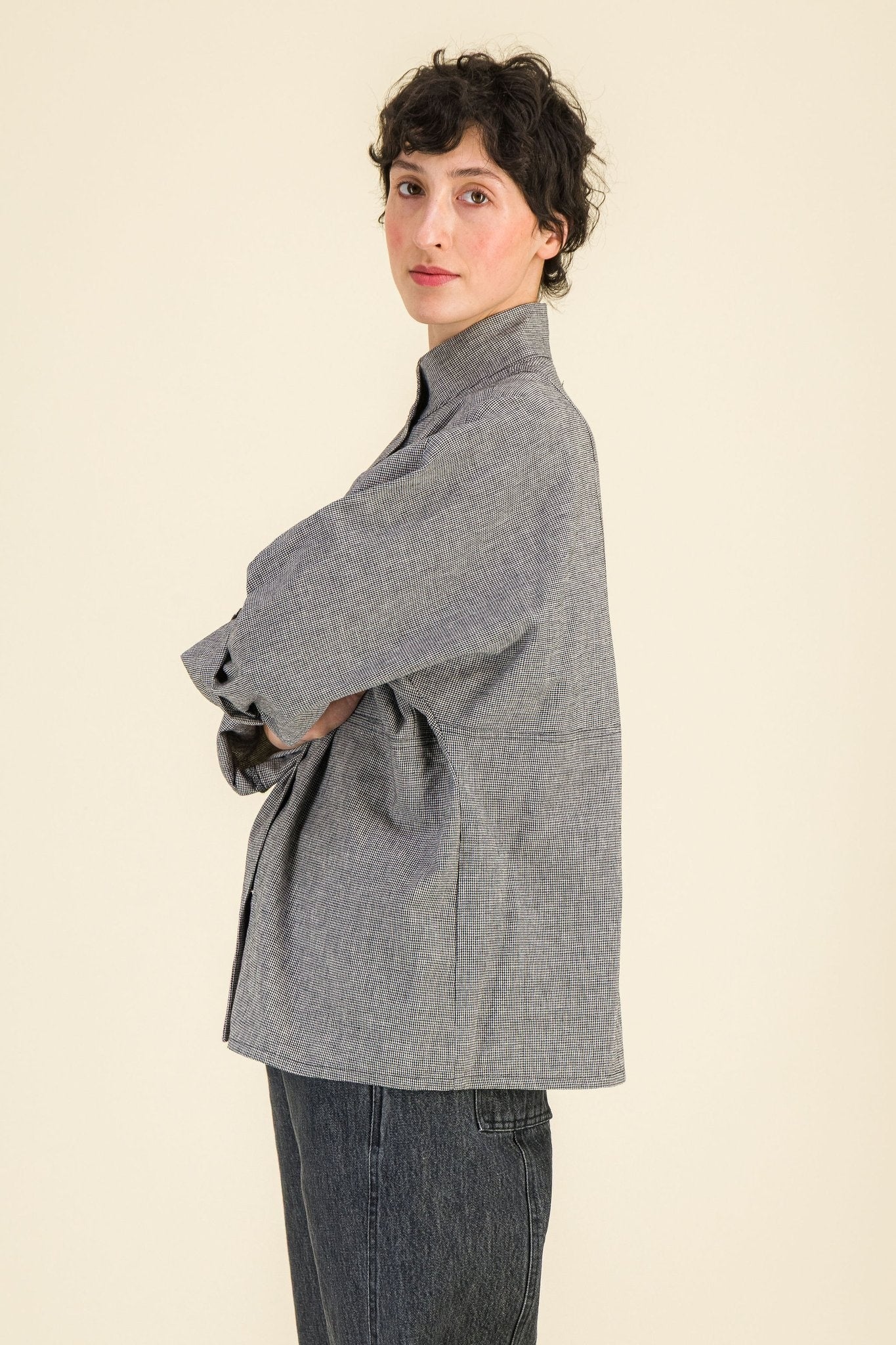 Chemise Milla Pied de Poule - SIXSOEURS