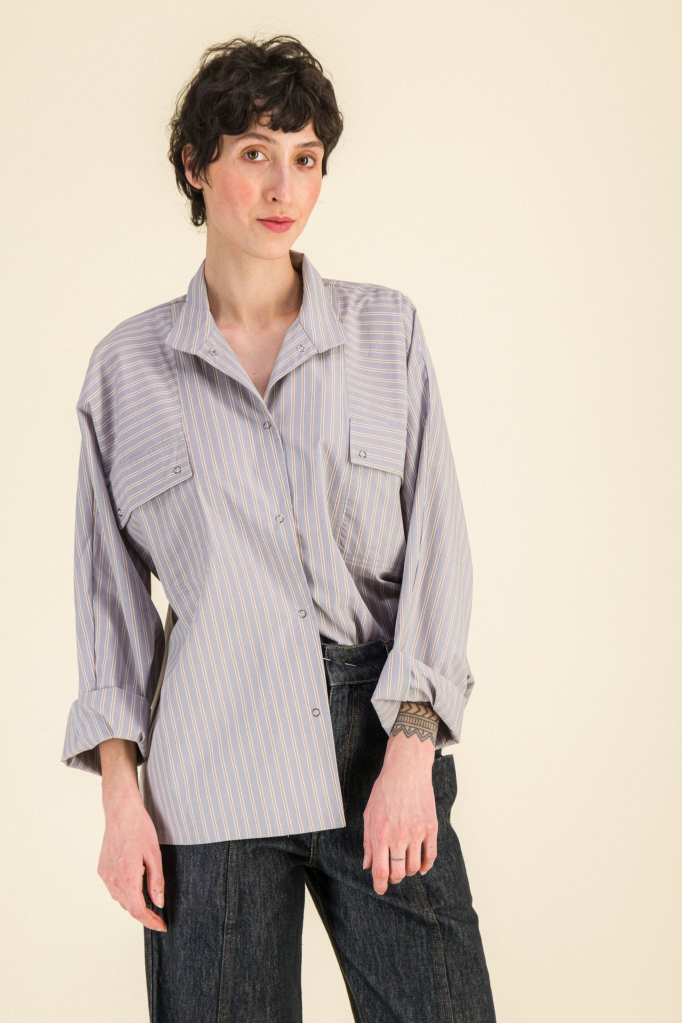 Chemise Milla Rayures - SIXSOEURS
