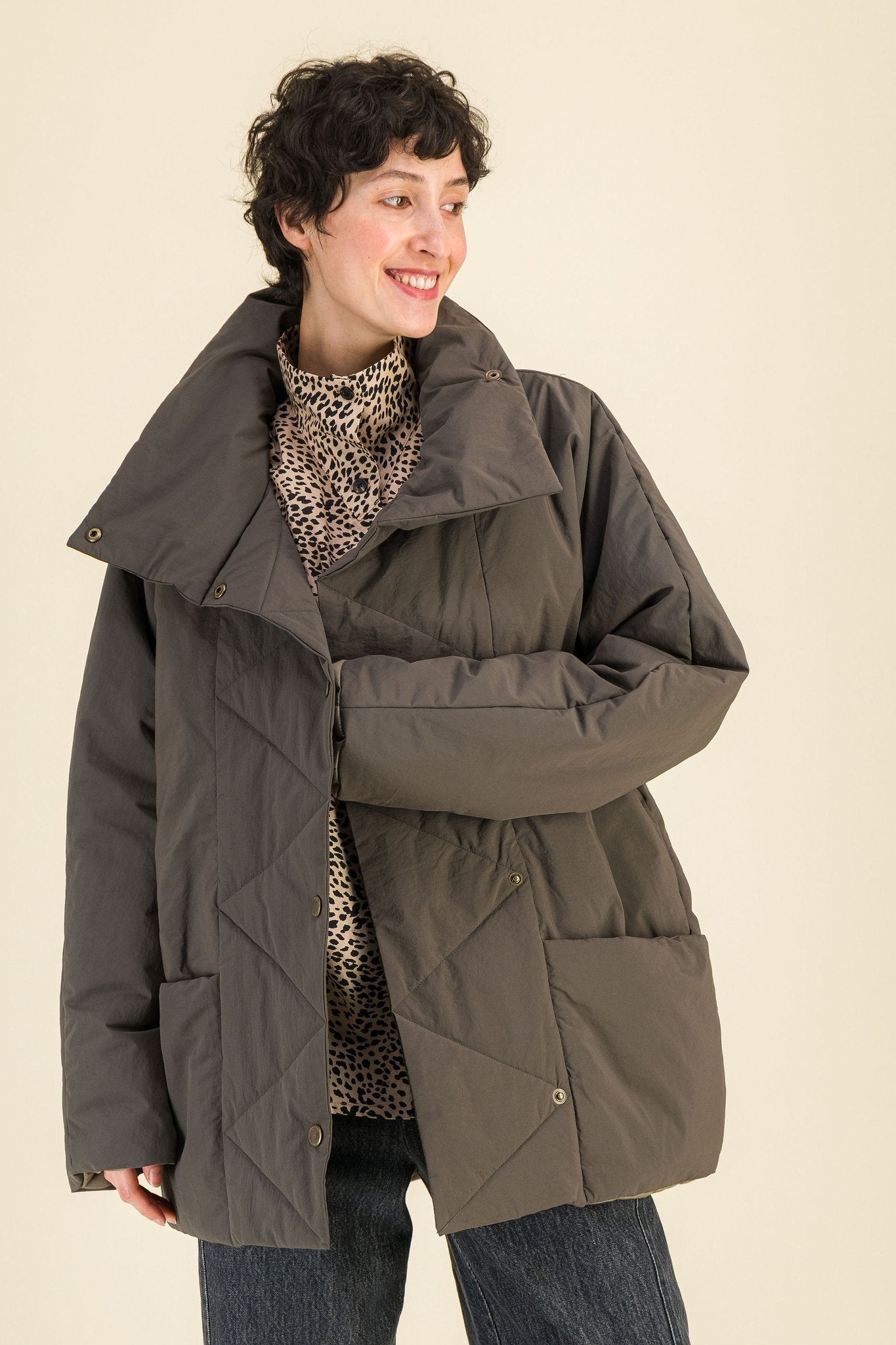 Veste Dulet Kaki - SIXSOEURS