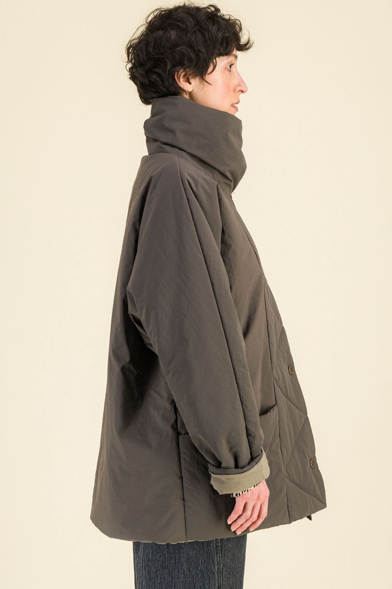 Veste Dulet Kaki - SIXSOEURS