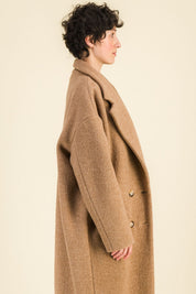 Manteau Bettina Camel - SIXSOEURS