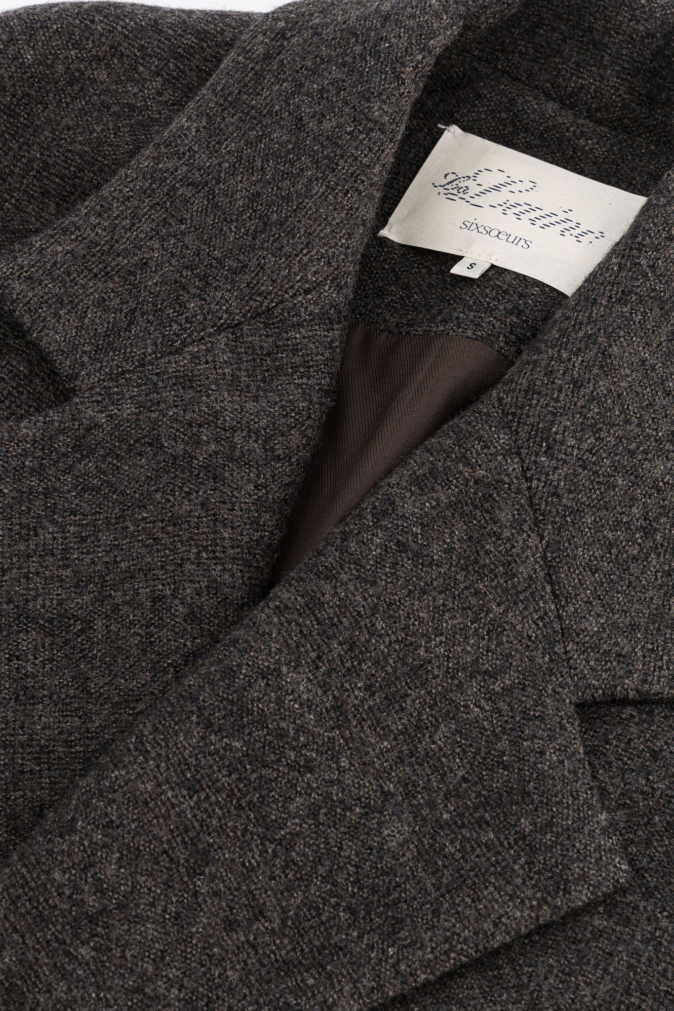 Manteau Bettina Taupe - SIXSOEURS