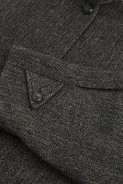 Manteau Loulou Chevrons - SIXSOEURS