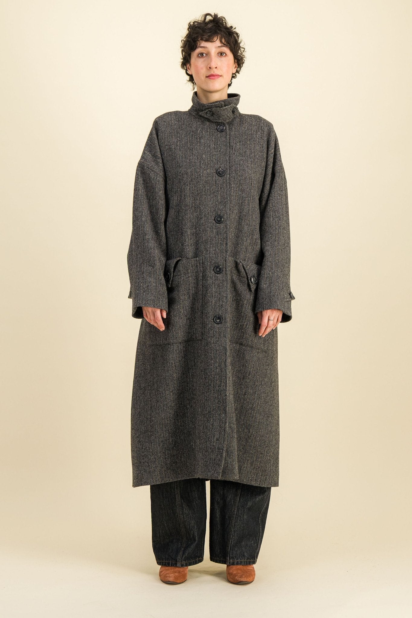 Manteau Loulou Chevrons - SIXSOEURS