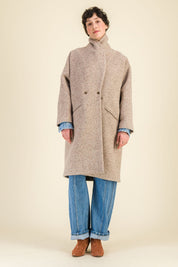 Manteau Yvonne Beige - SIXSOEURS