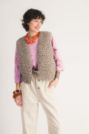 GILET MATISSE MARRON