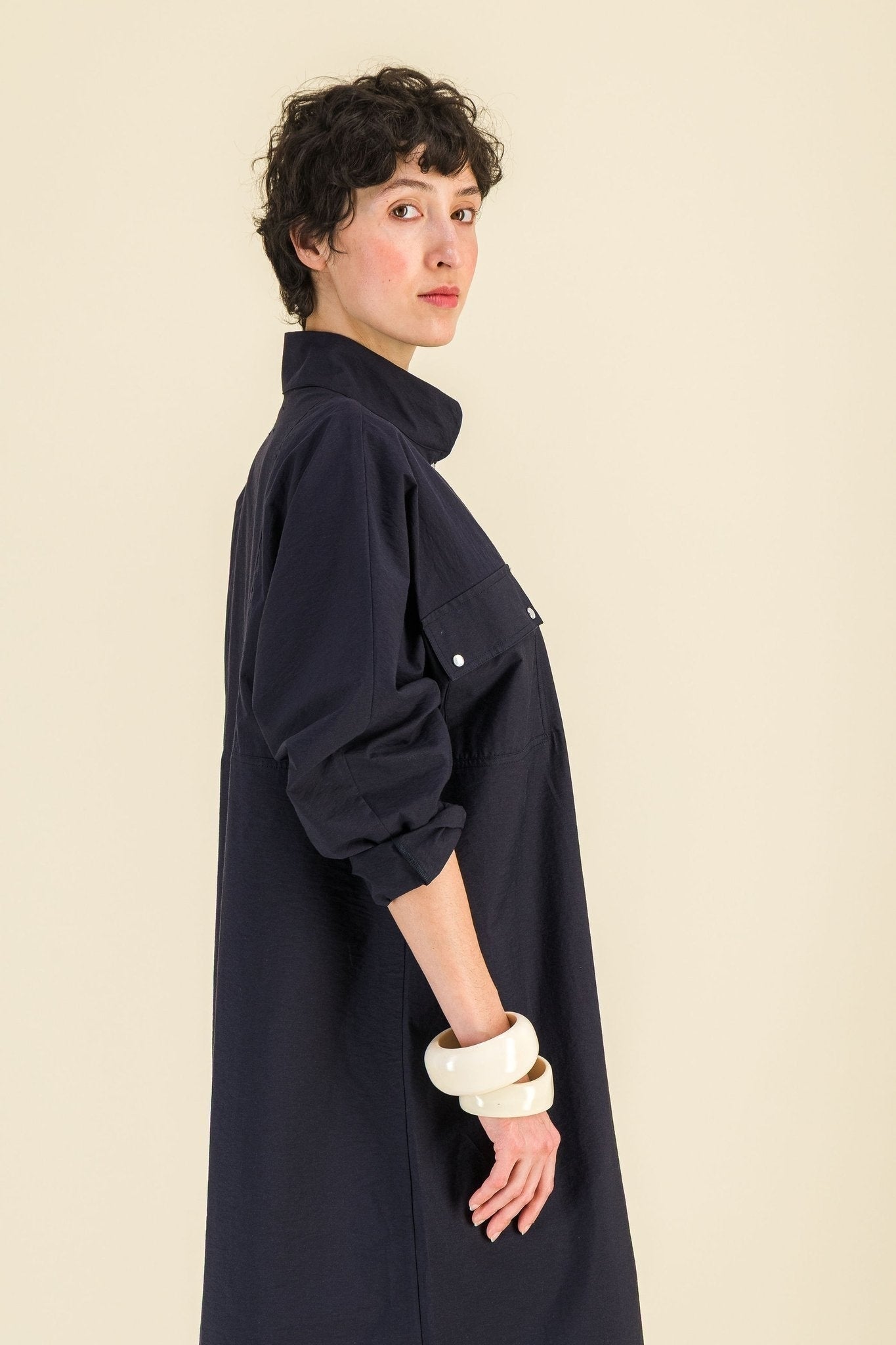 Robe longue droite femme Kamala - SIXSOEURS