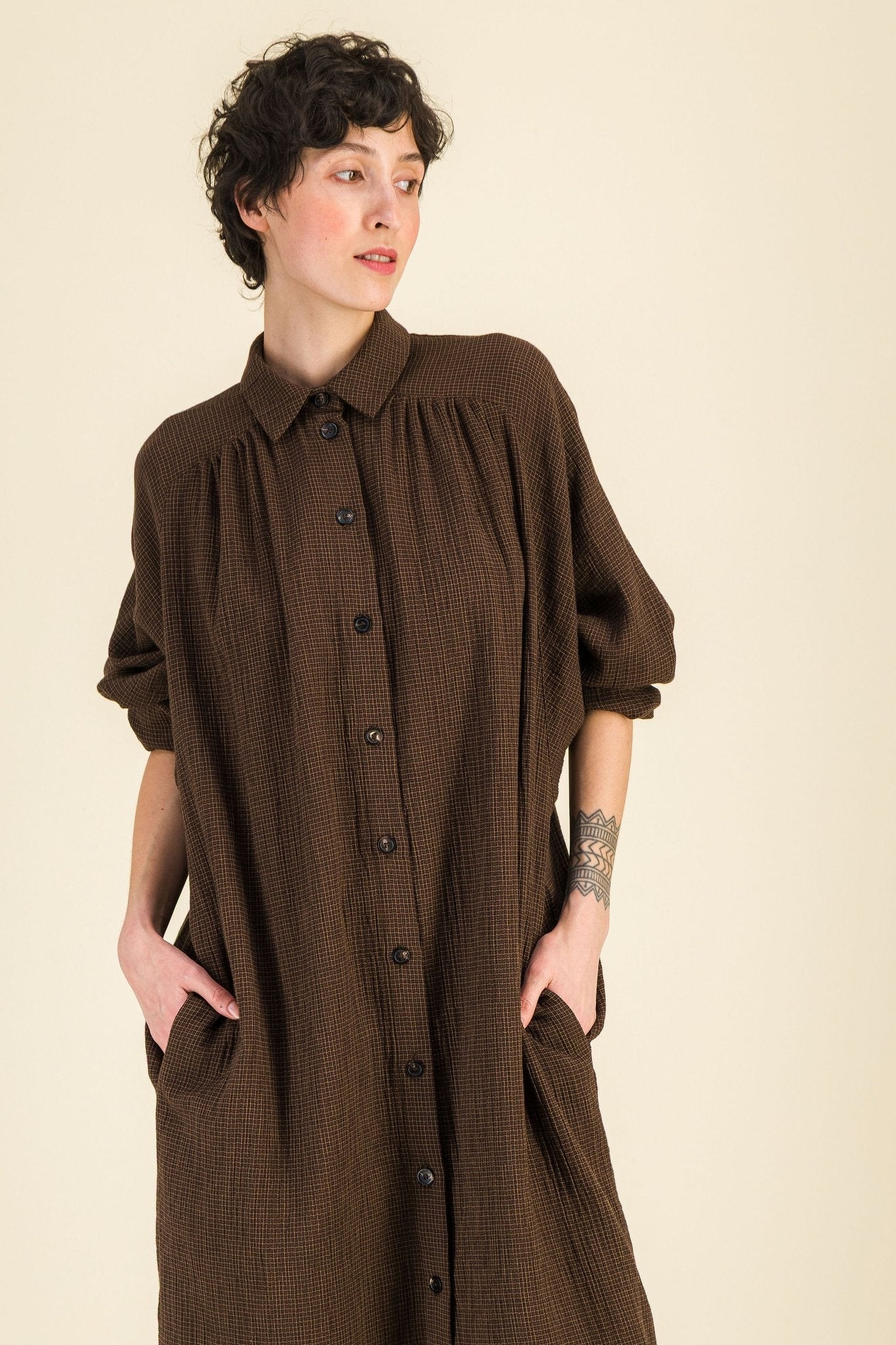 Robe Mahaut Gaze - SIXSOEURS