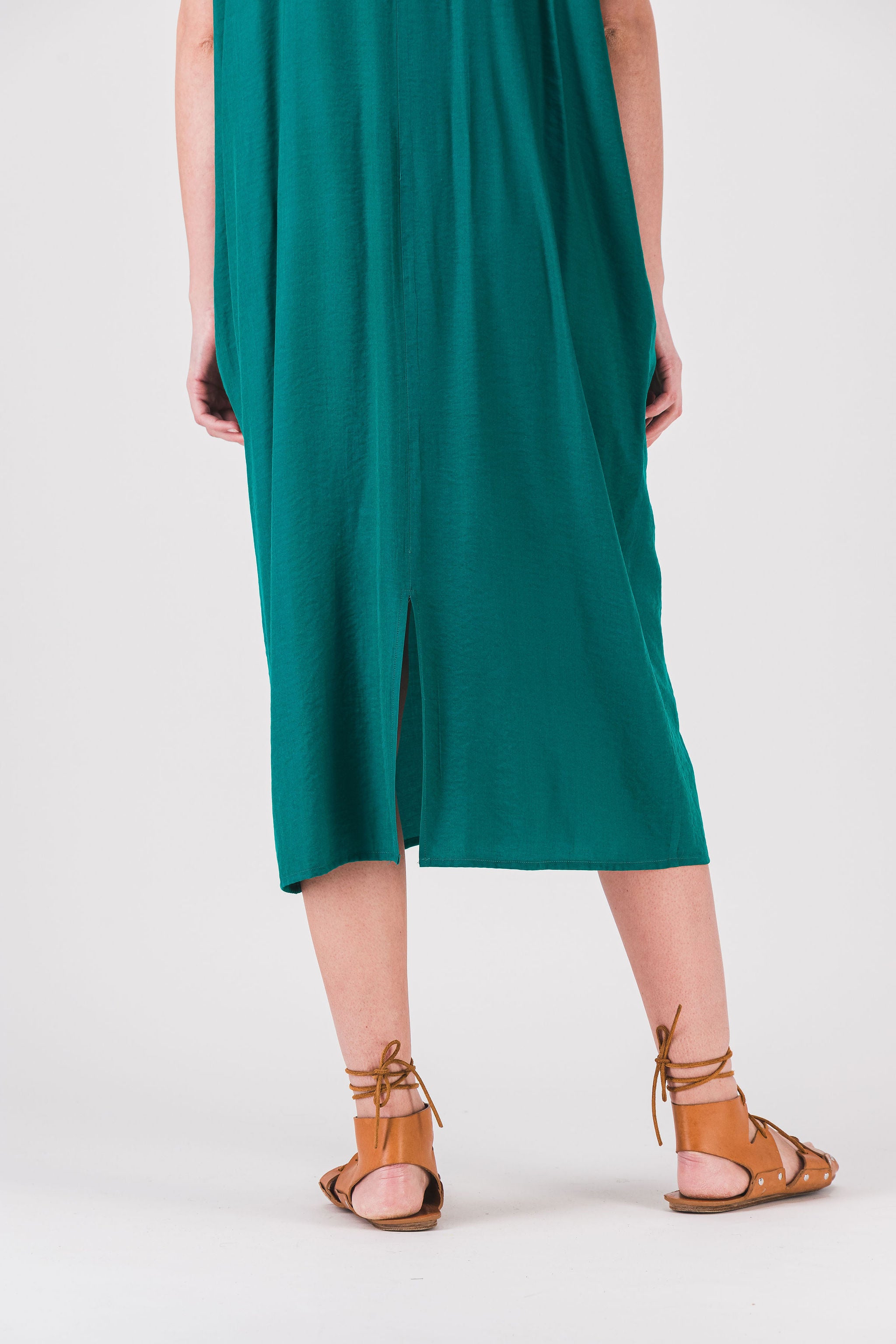 robe_longue_col_v_verte_robe_mishi_pe25