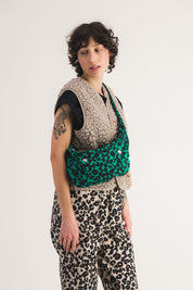 sac banane femme leopard