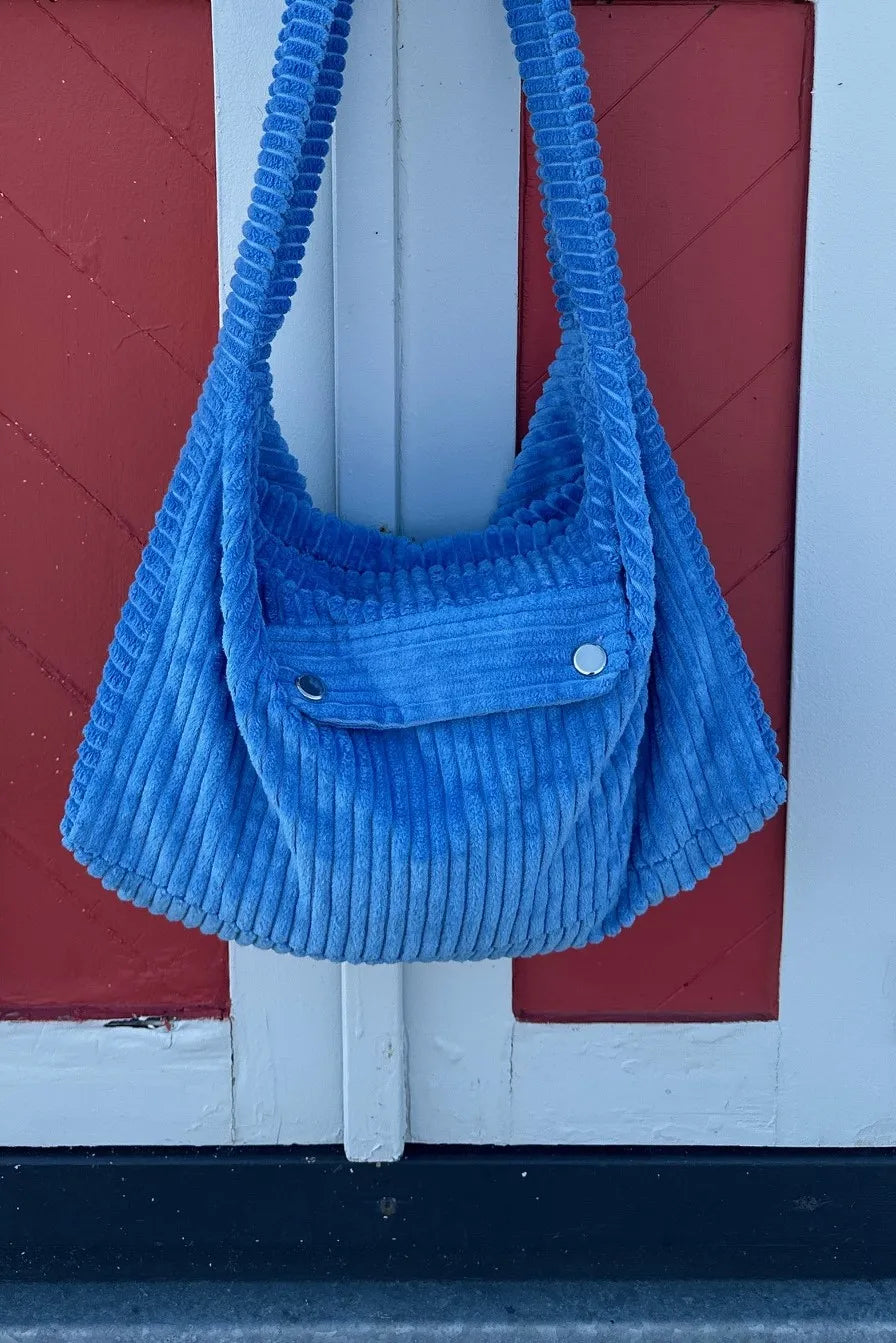 sac besace femme velours côtelé