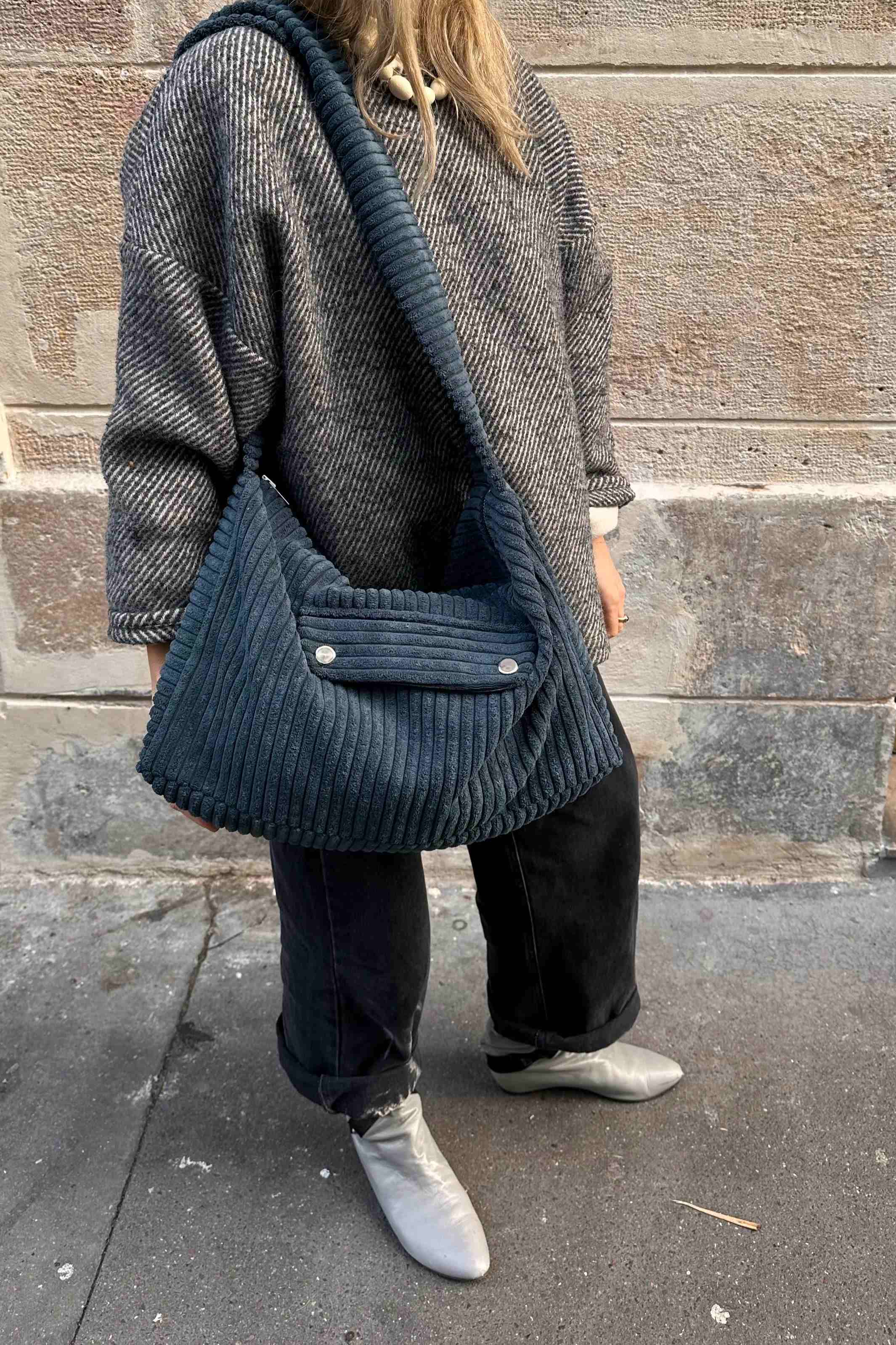 SAC BESACE POLLY BLEU