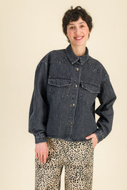 Veste en jean Constance - SIXSOEURS