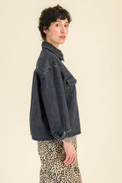 Veste en jean Constance - SIXSOEURS