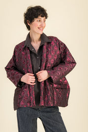 Veste Astrid Bordeaux - SIXSOEURS