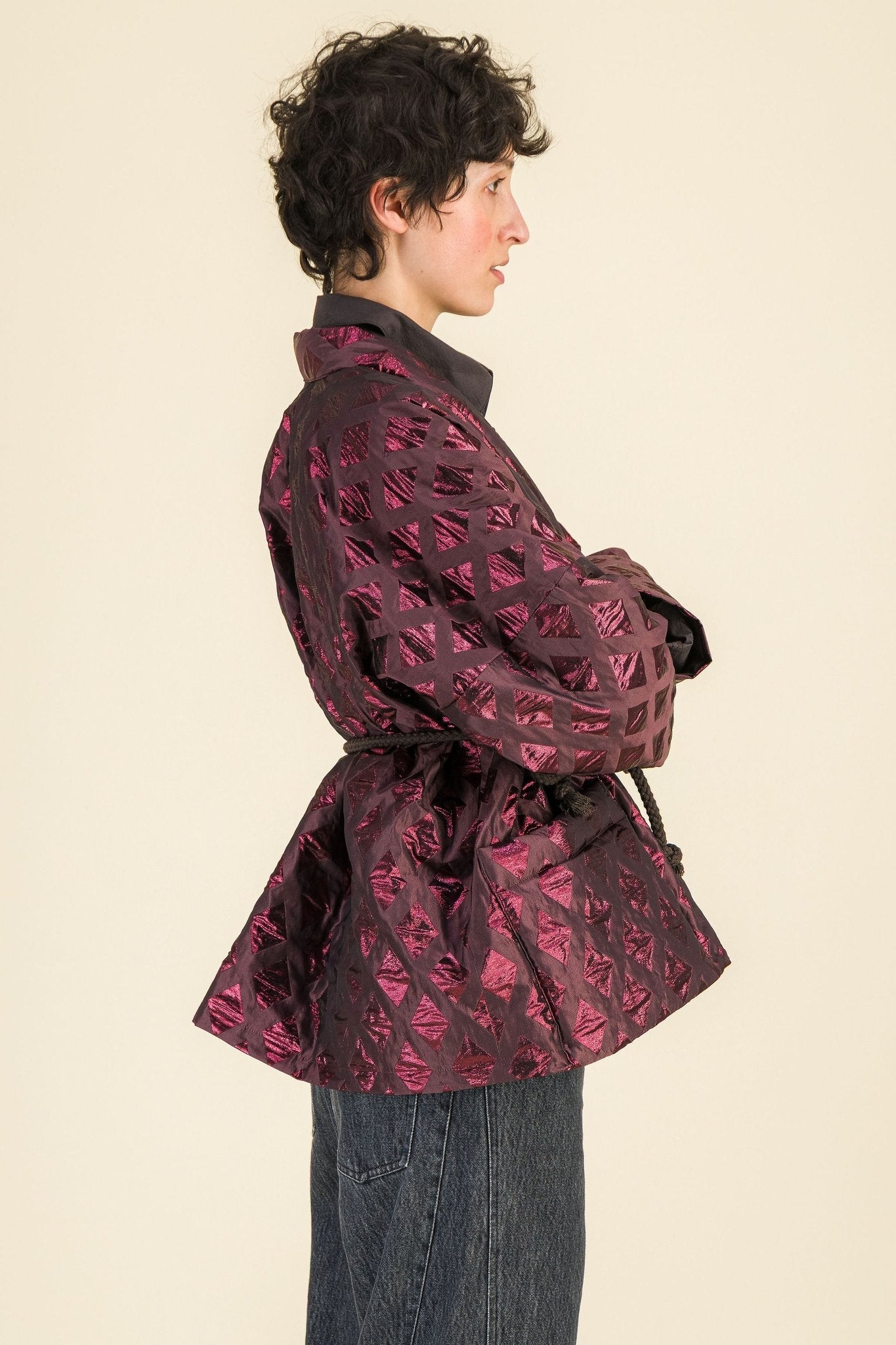 Veste Astrid Bordeaux - SIXSOEURS