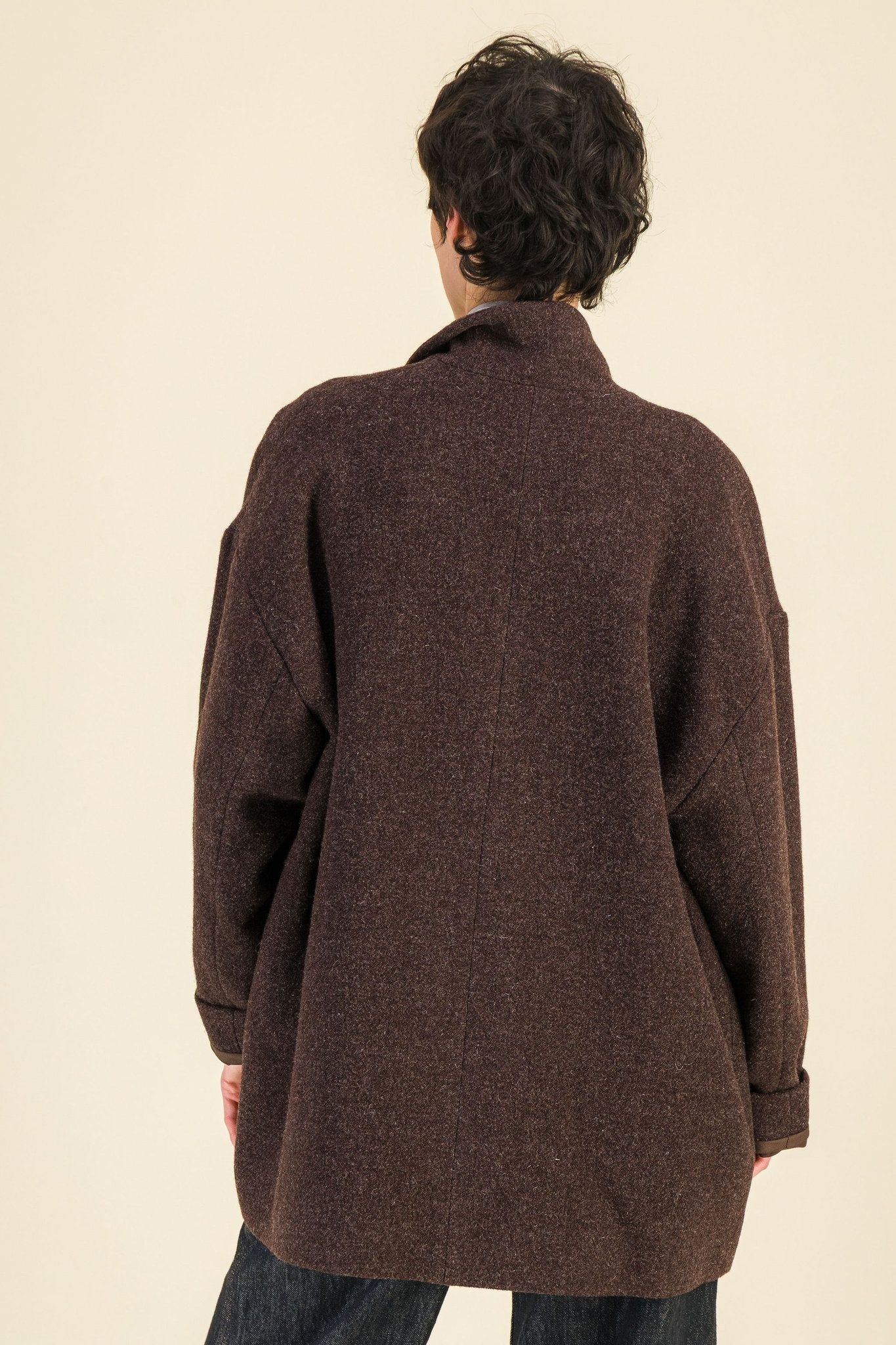 Veste Jean Brun - SIXSOEURS