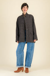 Veste Jean Taupe - SIXSOEURS