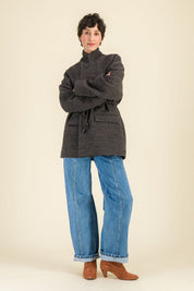 Veste Jean Taupe - SIXSOEURS