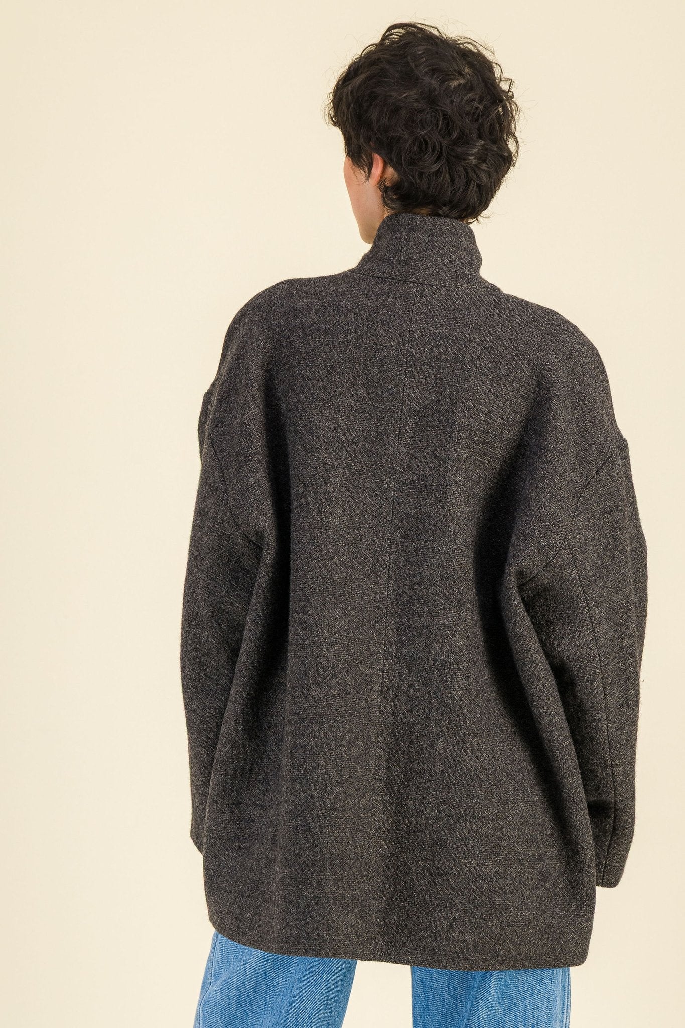 Veste Jean Taupe - SIXSOEURS