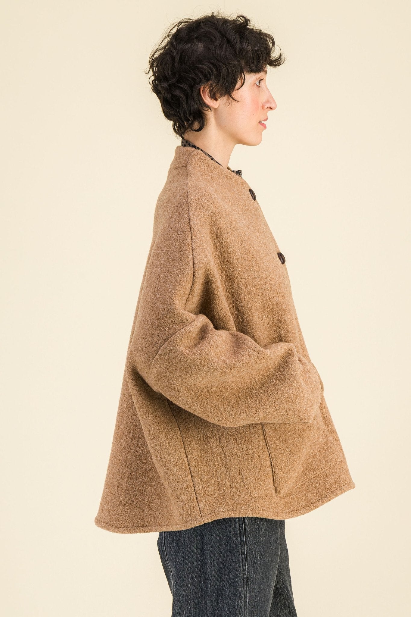Veste Tanita Camel - SIXSOEURS